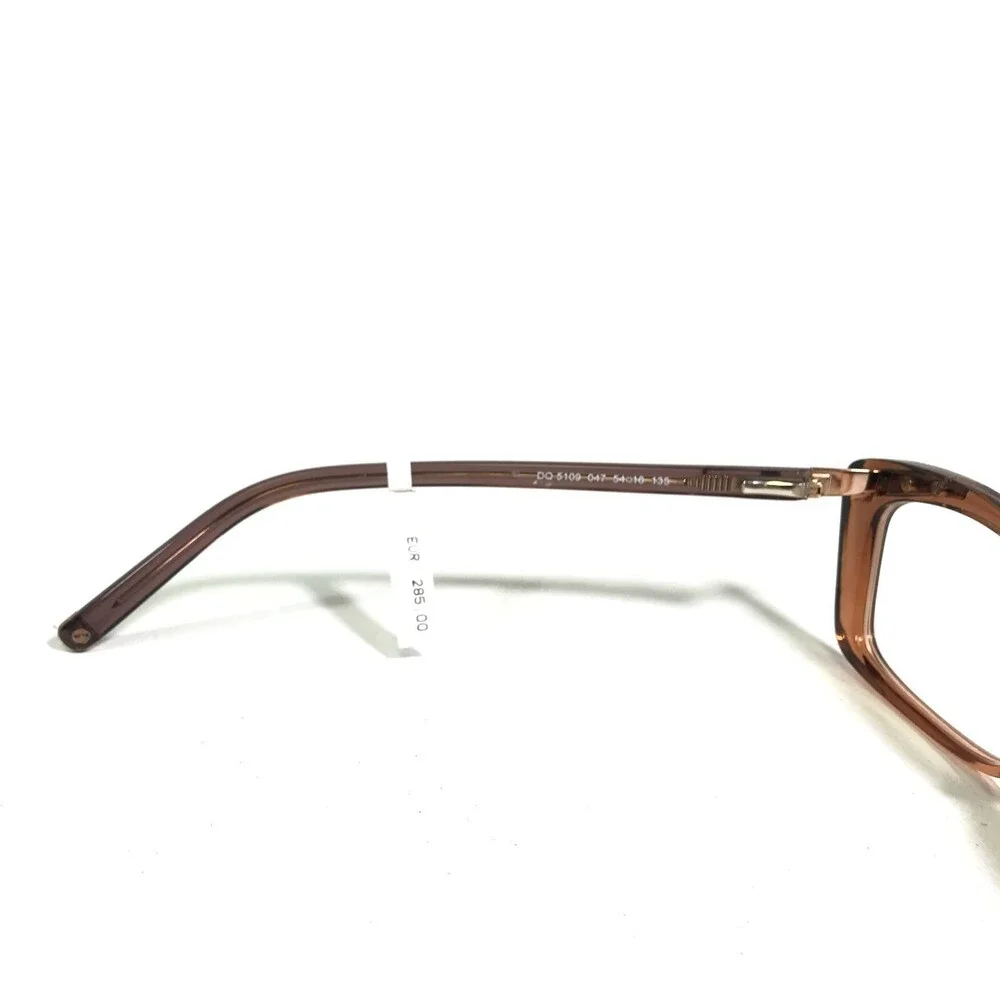 Dsquared2 Eyeglasses Frames DQ5109 047 Clear Brown Gold Cat Eye 54-16-135